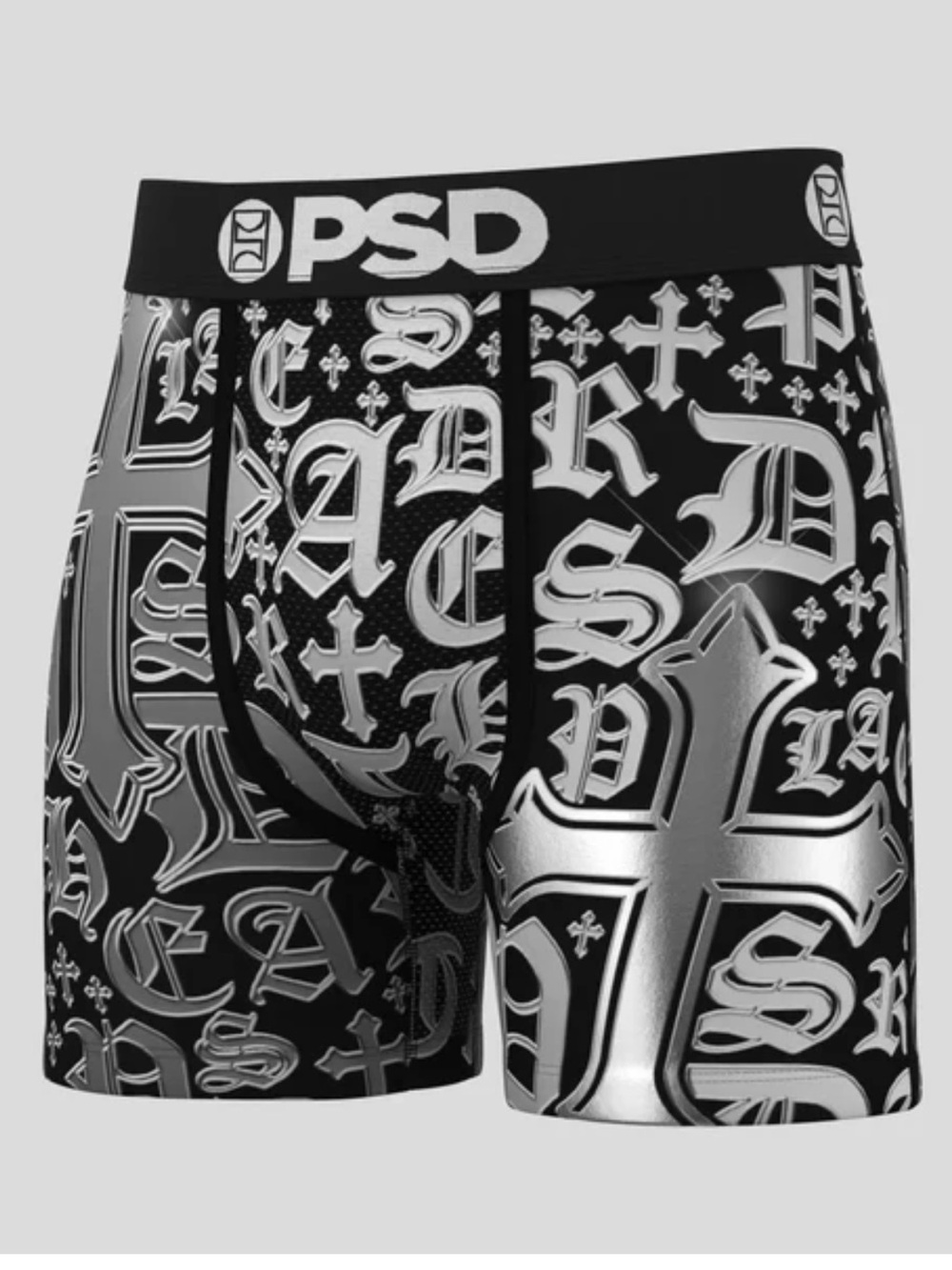 NEW PSD CHROME LETTERS boxer brief size:  XL